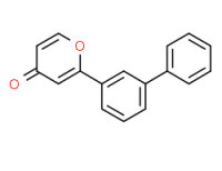 3-[1,1'-biphenyl]yl-4H-pyran-4-one