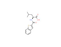 (2R)-2-[(1-benzothiophen-2-yl)formamido]-4-methylpentanoic acid
