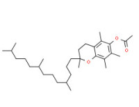 [2R*(4R*,8R*)]-(±)-3,4-dihydro-2,5,7,8-tetramethyl-2-(4,8,12-trimethyltridecyl)-2H-benzopyran-6-yl acetate