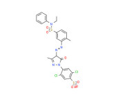 2,5-dichloro-4-[4-[[5-[(ethylphenylamino)sulphonyl]-o-tolyl]azo]-4,5-dihydro-3-methyl-5-oxo-1H-pyrazol-1-yl]benzenesulphonic acid