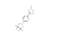 2-(2-methyl-2H-tetrazol-5-yl)-5-(4,4,5,5-tetramethyl-1,3,2-dioxaborolan-2-yl)pyridine