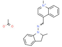 4-[[(2,3-dihydro-2-methyl-1H-indol-1-yl)imino]methyl]-1-methylquinolinium acetate