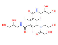 1-N,3-N-bis(2,3-dihydroxypropyl)-5-[(2-hydroxyacetyl)-(2-hydroxyethyl)amino]-2,4,6-triiodobenzene-1,3-dicarboxamide