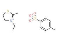 3-ethyl-4,5-dihydro-2-methylthiazolium toluene-p-sulphonate
