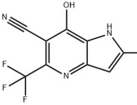 7-hydroxy-2-methyl-5-(trifluoromethyl)-1H-pyrrolo[3,2-b]pyridine-6-carbonitrile