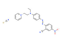 1-[2-[[4-[(2-cyano-4-nitrophenyl)azo]phenyl]ethylamino]ethyl]pyridinium thiocyanate