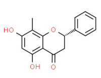 (S)-2,3-dihydro-5,7-dihydroxy-8-methyl-2-phenyl-4-benzopyrone
