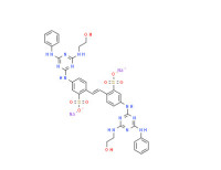 Sodium 4,4'-bis[[6-anilino-4-[(2-hydroxyethyl)amino]-1,3,5-triazin-2-yl]amino]stilbene-2,2'-disulphonate