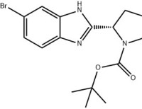 tert-butyl (S)-2-(5-bromo-1H-benzo[d]imidazol-2-yl)pyrrolidine-1-carboxylate