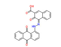 4-[(9,10-dihydro-9,10-dioxo-1-anthryl)azo]-3-hydroxy-2-naphthoic acid