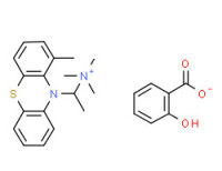 Tri(methyl)[a-methyl-10H-phenothiazin-10-ylethyl]ammonium salicylate