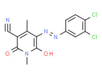 5-[(3,4-dichlorophenyl)azo]-1,2-dihydro-6-hydroxy-1,4-dimethyl-2-oxonicotinonitrile