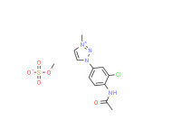 1-[4-(acetylamino)-3-chlorophenyl]-3-methyl-1H-1,2,4-triazolium methyl sulphate