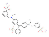 Dihydrogen (ethyl)[4-[4-[ethyl(3-sulphonatobenzyl)amino]-2'-sulphonatobenzhydrylidene]cyclohexa-2,5-dien-1-ylidene](3-sulphonatobenzyl)ammonium, dipotassium salt