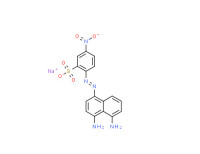 Sodium 2-[(4,5-diamino-1-naphthyl)azo]-5-nitrobenzenesulphonate