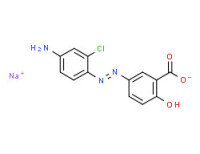 Sodium 5-[(4-amino-2-chlorophenyl)azo]salicylate