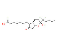 Prostan-1-oic acid, 16,16-difluoro-11-hydroxy-9,15-dioxo-, (11a)-"