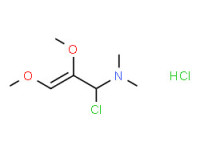 1-chloro-2,3-dimethoxy-N,N-dimethylallylamine hydrochloride