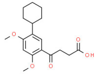 5-cyclohexyl-2,4-dimethoxy-?-oxobenzenebutyric acid