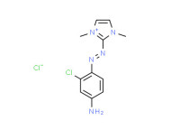 2-[(4-amino-2-chlorophenyl)azo]-1,3-dimethyl-1H-imidazolium chloride