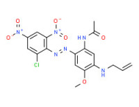 N-[5-(allylamino)-2-[(2-chloro-4,6-dinitrophenyl)azo]-4-methoxyphenyl]acetamide