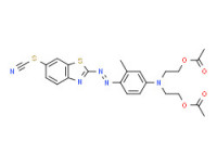 2-[[4-[bis[2-(acetyloxy)ethyl]amino]-2-methylphenyl]azo]benzothiazol-6-yl thiocyanate