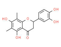 (±)-2-(3,4-dihydroxyphenyl)-2,3-dihydro-5,7-dihydroxy-6,8-dimethyl-4-benzopyrone