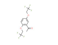 1-[2,5-bis(2,2,2-trifluoroethoxy)phenyl]ethan-1-one