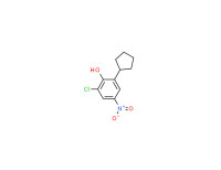2-chloro-6-cyclopentyl-4-nitrophenol