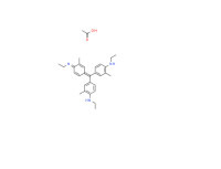 N-ethyl-4-[[4-(ethylamino)-m-tolylphenyl][4-(ethylimino)-3-methylcyclohexa-2,5-dien-1-ylidene]methyl]-m-toluidine monoacetate