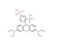 4-[3,6-bis(diethylamino)-9H-xanthen-9-yl]benzene-1,3-disulphonic acid