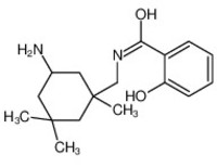 5-amino-1,3,3-trimethylcyclohexanemethylamine, N-salicyloyl derivative