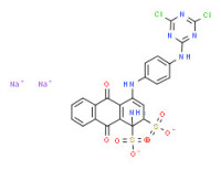 Disodium 1-amino-4-[[4-[(4,6-dichloro-1,3,5-triazin-2-yl)amino]phenyl]amino]-9,10-dihydro-9,10-dioxoanthracenedisulphonate
