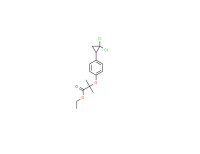 Ethyl 2-[4-(2,2-dichlorocyclopropyl)phenoxy]-2-methylpropionate