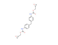 Bis(oxiranylmethyl) (methylenedi-p-phenylene)biscarbamate
