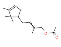 2-methyl-4-(2,2,3-trimethyl-3-cyclopenten-1-yl)-2-butenyl acetate