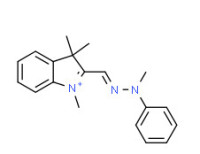 1,3,3-trimethyl-2-[(methylphenylhydrazono)methyl]-3H-indolium methyl sulphate