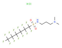 N-[3-(dimethylamino)propyl]tridecafluorohexanesulphonamide monohydrochloride