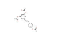 (E)-5-(4-acetoxystyryl)-1,3-phenylene diacetate