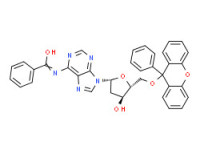 N-benzoyl-2'-deoxy-5'-O-(9-phenyl-9H-xanthen-9-yl)adenosine