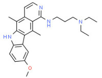 N,N-diethyl-N'-(9-methoxy-5,11-dimethyl-6H-pyrido[4,3-b]carbazol-1-yl)propane-1,3-diamine