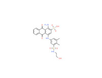 1-amino-9,10-dihydro-4-[[3-[[(2-hydroxyethyl)amino]sulphonyl]-4,5-dimethylphenyl]amino]-9,10-dioxoanthracene-2-sulphonic acid