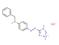 3-[[4-[benzylmethylamino]phenyl]azo]-1,4-dimethyl-1H-1,2,4-triazolium hydroxide