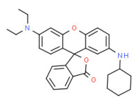 2'-cyclohexylamino-6'-diethylaminospiro[isobenzofuran-(3H),9'[9H]xanthene]-3-one