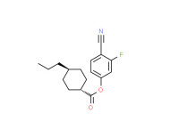 4-Cyano-3-fluorophenyl trans-4-propylcyclohexanecarboxylate