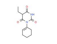 1-(1-cyclohexen-1-yl)-5-ethylbarbituric acid
