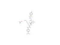 N-(p-nitrophenyl)-N-(p-tolylsulphonyl)glycyl-L-prolyl-L-lysinamide, monoacetate