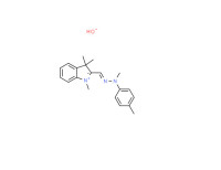 1,3,3-trimethyl-2-[[methyl(p-tolyl)hydrazono]methyl]-3H-indolium hydroxide