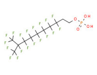 3,3,4,4,5,5,6,6,7,7,8,8,9,10,10,10-hexadecafluoro-9-(trifluoromethyl)decyl dihydrogen phosphate