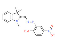 2-[[(1,3-dihydro-1,3,3-trimethyl-2H-indol-2-ylidene)methyl]azo]-4-nitrophenol